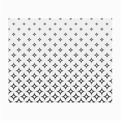 Star Pattern Decoration Geometric Small Glasses Cloth by Celenk