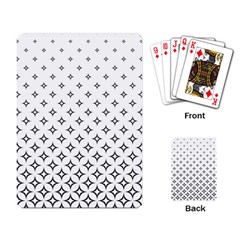 Star Pattern Decoration Geometric Playing Card by Celenk