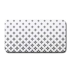 Star Pattern Decoration Geometric Medium Bar Mats by Celenk