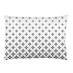 Star Pattern Decoration Geometric Pillow Case by Celenk