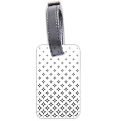 Star Pattern Decoration Geometric Luggage Tags (two Sides) by Celenk