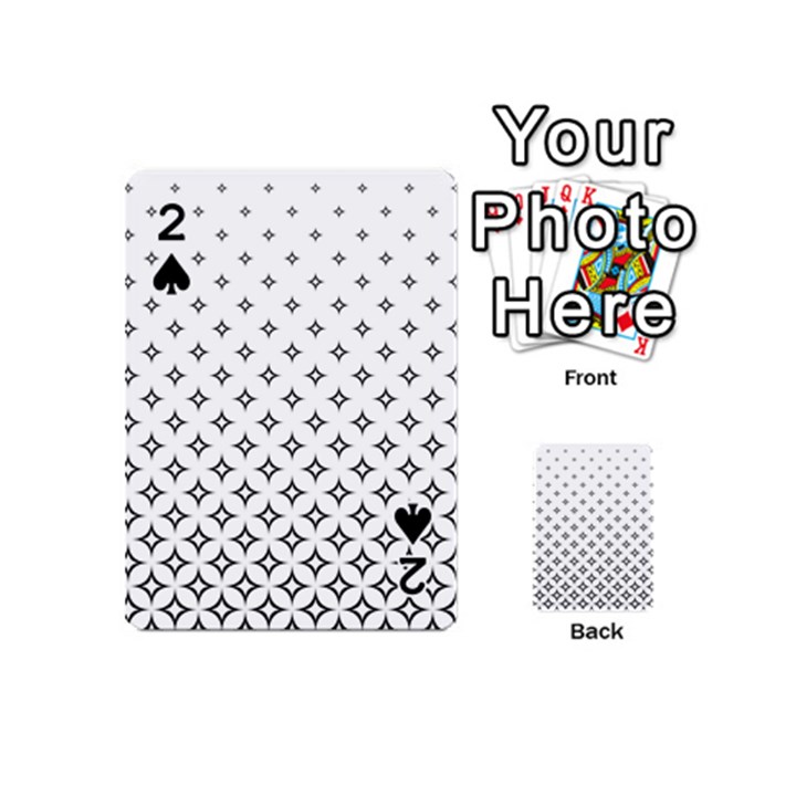 Star Pattern Decoration Geometric Playing Cards 54 (Mini) 