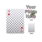 Star Pattern Decoration Geometric Playing Cards 54 (Mini)  Front - Diamond7