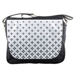 Star Pattern Decoration Geometric Messenger Bags by Celenk