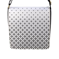 Star Pattern Decoration Geometric Flap Messenger Bag (l)  by Celenk