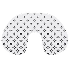 Star Pattern Decoration Geometric Travel Neck Pillows by Celenk