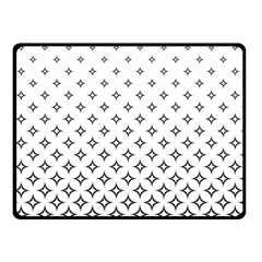 Star Pattern Decoration Geometric Double Sided Fleece Blanket (small)  by Celenk