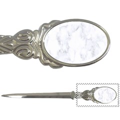 Marble Texture White Pattern Letter Openers