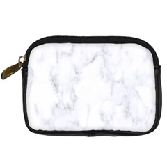 Marble Texture White Pattern Digital Camera Cases