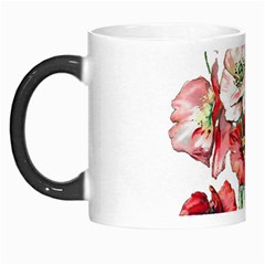 Flowers Poppies Poppy Vintage Morph Mugs by Celenk