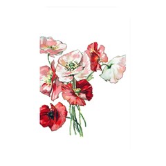 Flowers Poppies Poppy Vintage Memory Card Reader by Celenk