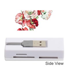 Flowers Poppies Poppy Vintage Memory Card Reader (stick)  by Celenk