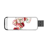 Flowers Poppies Poppy Vintage Portable USB Flash (One Side) Front