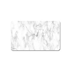 White Background Pattern Tile Magnet (name Card) by Celenk