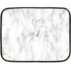 White Background Pattern Tile Double Sided Fleece Blanket (mini)  by Celenk