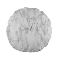 White Background Pattern Tile Standard 15  Premium Round Cushions by Celenk