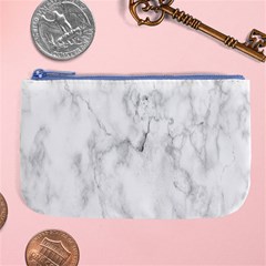 White Background Pattern Tile Large Coin Purse by Celenk