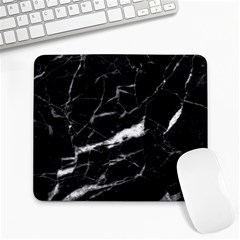 Black Texture Background Stone Large Mousepads by Celenk