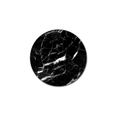 Black Texture Background Stone Golf Ball Marker by Celenk