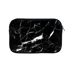 Black Texture Background Stone Apple Macbook Pro 13  Zipper Case by Celenk