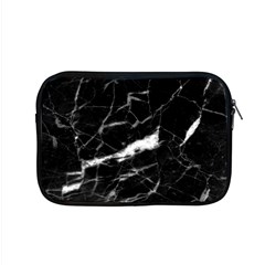 Black Texture Background Stone Apple Macbook Pro 15  Zipper Case by Celenk