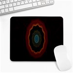 Cosmic Eye Kaleidoscope Art Pattern Large Mousepads Front