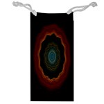 Cosmic Eye Kaleidoscope Art Pattern Jewelry Bag Front