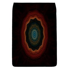 Cosmic Eye Kaleidoscope Art Pattern Flap Covers (L) 