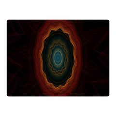 Cosmic Eye Kaleidoscope Art Pattern Double Sided Flano Blanket (Mini) 