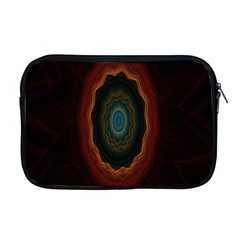 Cosmic Eye Kaleidoscope Art Pattern Apple MacBook Pro 17  Zipper Case