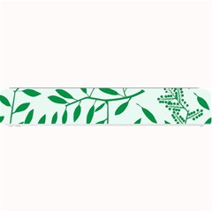 Leaves Foliage Green Wallpaper Small Bar Mats by Celenk