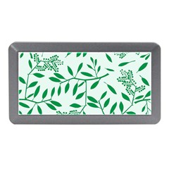 Leaves Foliage Green Wallpaper Memory Card Reader (mini) by Celenk