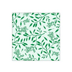 Leaves Foliage Green Wallpaper Satin Bandana Scarf by Celenk