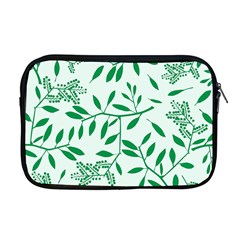 Leaves Foliage Green Wallpaper Apple Macbook Pro 17  Zipper Case by Celenk