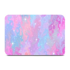 Space Psychedelic Colorful Color Plate Mats by Celenk