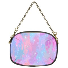 Space Psychedelic Colorful Color Chain Purses (one Side)  by Celenk