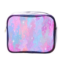 Space Psychedelic Colorful Color Mini Toiletries Bags by Celenk