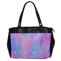 Space Psychedelic Colorful Color Office Handbags by Celenk