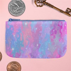 Space Psychedelic Colorful Color Large Coin Purse by Celenk