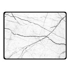 White Background Pattern Tile Double Sided Fleece Blanket (small)  by Celenk