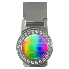 Colors Rainbow Chakras Style Money Clips (cz)  by Celenk