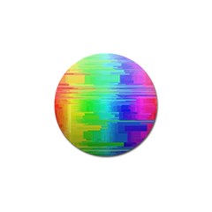 Colors Rainbow Chakras Style Golf Ball Marker (10 Pack) by Celenk