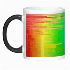 Colors Rainbow Chakras Style Morph Mugs by Celenk