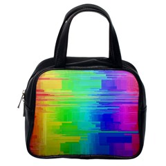 Colors Rainbow Chakras Style Classic Handbags (one Side) by Celenk