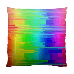 Colors Rainbow Chakras Style Standard Cushion Case (two Sides) by Celenk