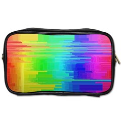 Colors Rainbow Chakras Style Toiletries Bags by Celenk