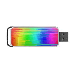 Colors Rainbow Chakras Style Portable Usb Flash (two Sides) by Celenk