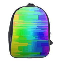 Colors Rainbow Chakras Style School Bag (xl) by Celenk