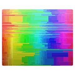 Colors Rainbow Chakras Style Double Sided Flano Blanket (medium)  by Celenk