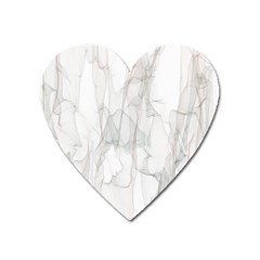 Background Modern Smoke Design Heart Magnet by Celenk